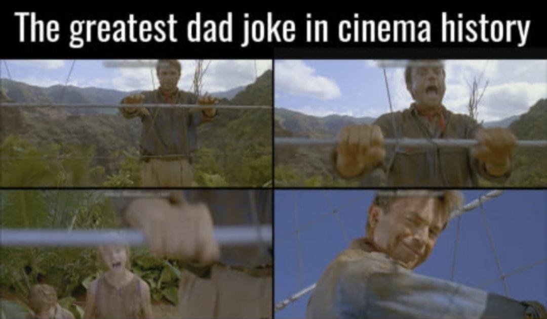 The greatest dad joke in cinema history