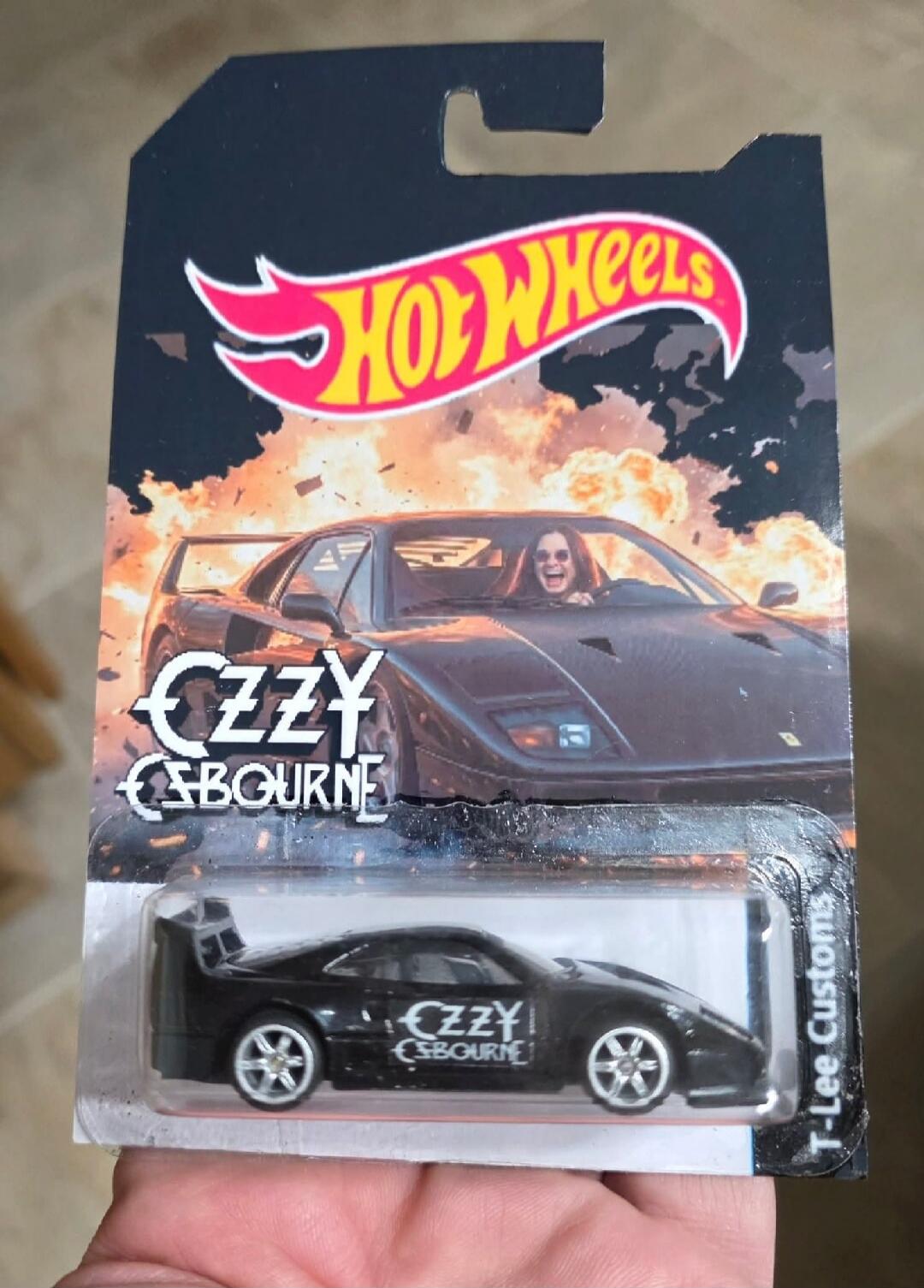 Hot Wheels Ozzy Osbourne T-Lee Customs