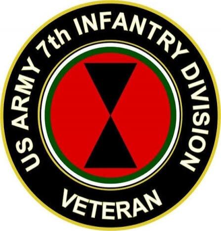 US ARMY 7th INFANTRY DIVISION VETERAN