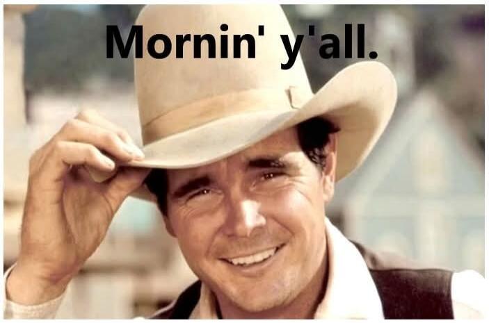 Mornin' y'all.