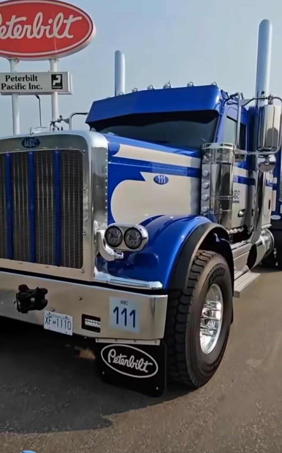 Peterbilt Peterbilt Pacific Inc. WBC 111 XF-1110