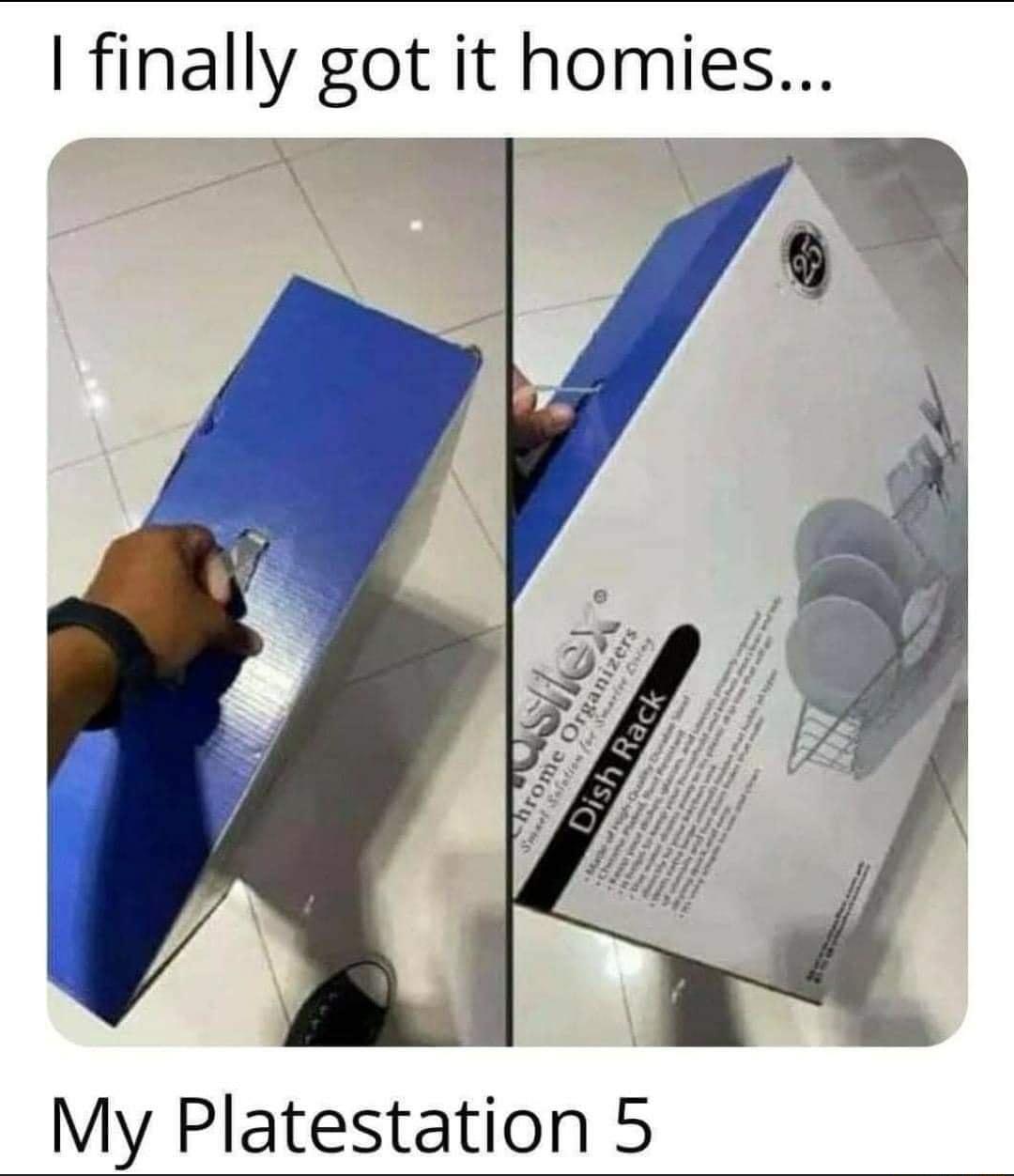 finally got it homies My Platestation 5