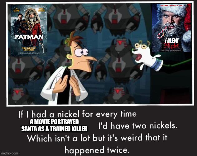 If had a nickel for every time AMOVIE PORTRAYED sumasaeanmuum d have two nickels Which isnt a lot but its weird that it happened twice