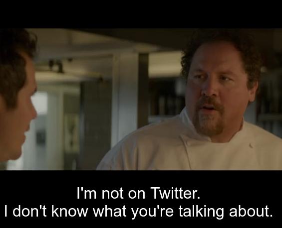 Im not on Twitter dont know what youre talking about