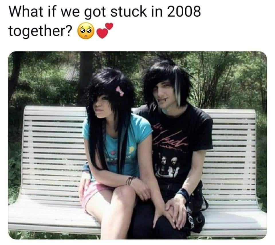 What if we got stuck in 2008 together 2