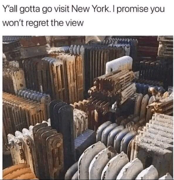 Yall gotta go visit New York promise you wont regret the view
