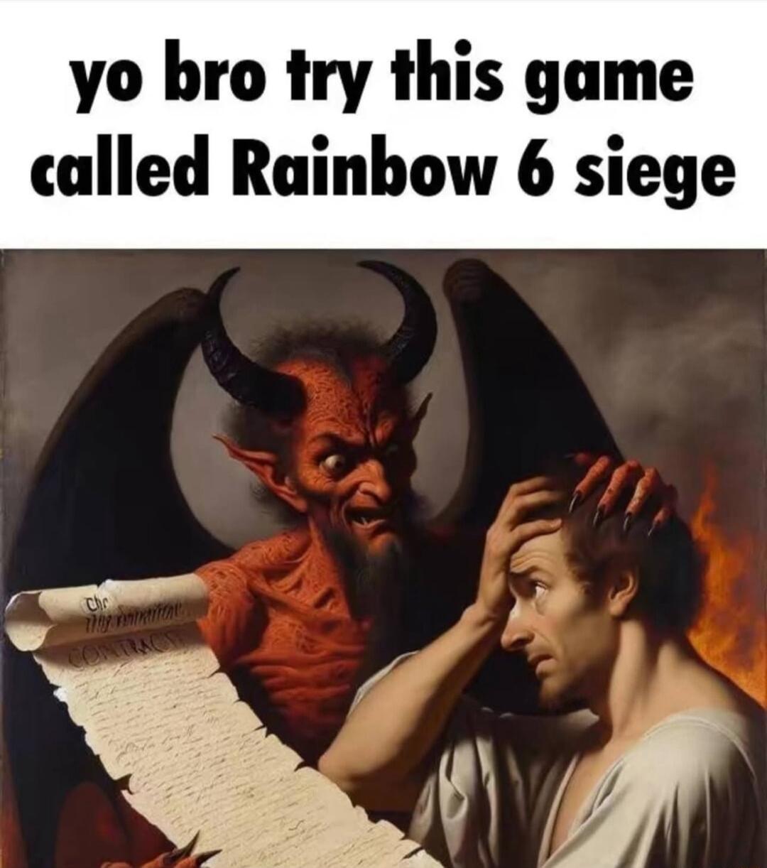 yo bro try this game called Rainbow 6 siege A Y