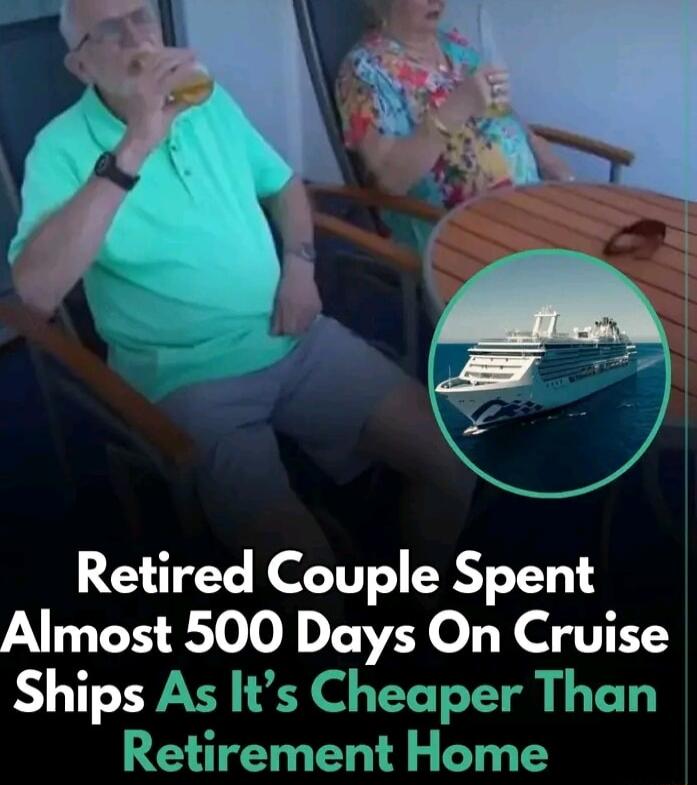 Retired Couple Spent Almost 500 Days On Cruise Ships As Its Cheaper Than Retirement Home