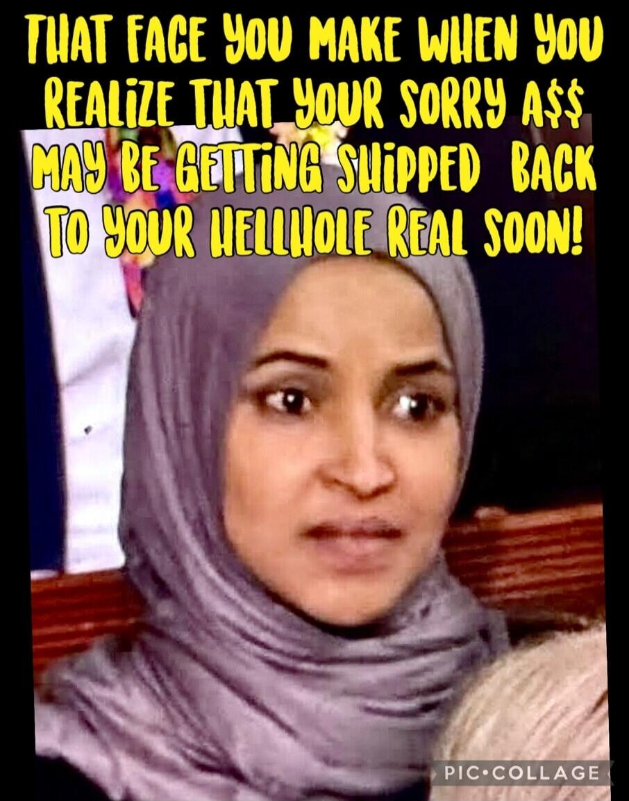 That face you make when you realize that your sorry ass may be getting slipped back to your hellhole real soon!