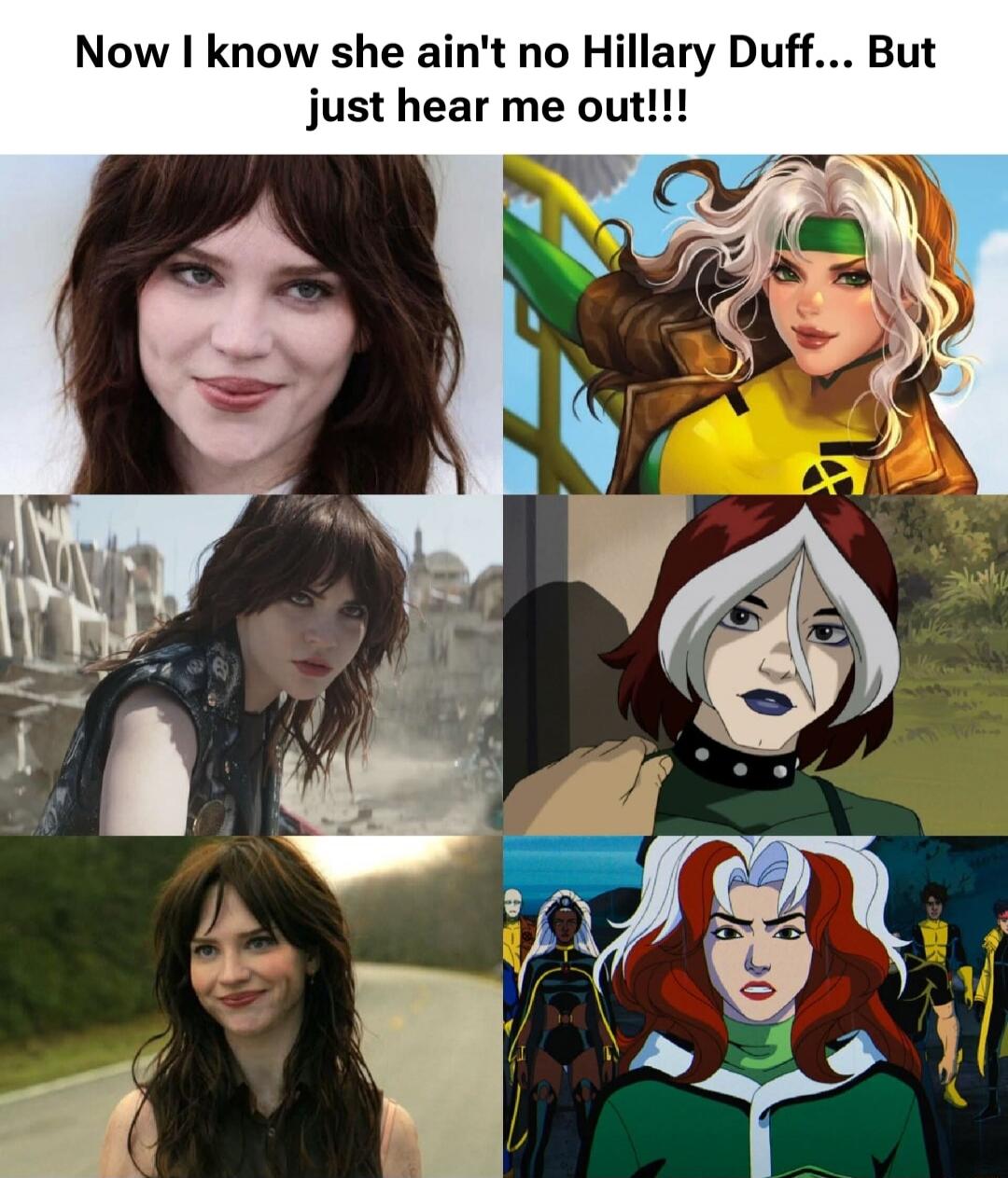 Now I know she ain't no Hillary Duff... But just hear me out!!!