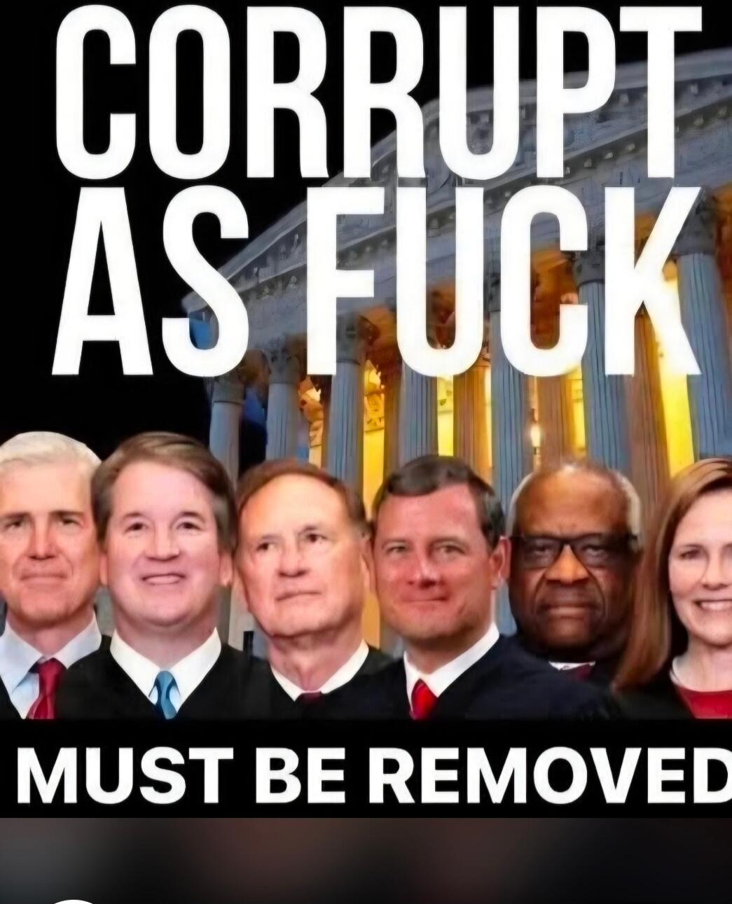 CORRUPT AS FUCK MUST BE REMOVED