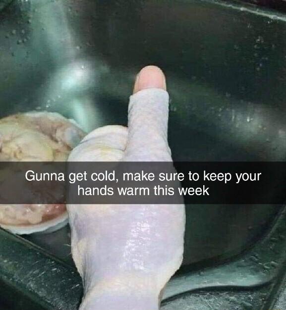 Gunna get cold make sure to keep your EGTERE RGIERIETTS