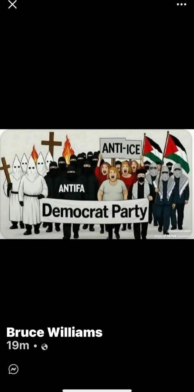 ANTIFA
ANTI-ICE
Democrat Party
