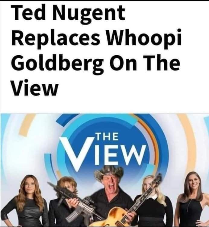 Ted Nugent Replaces Whoopi Goldberg On The View