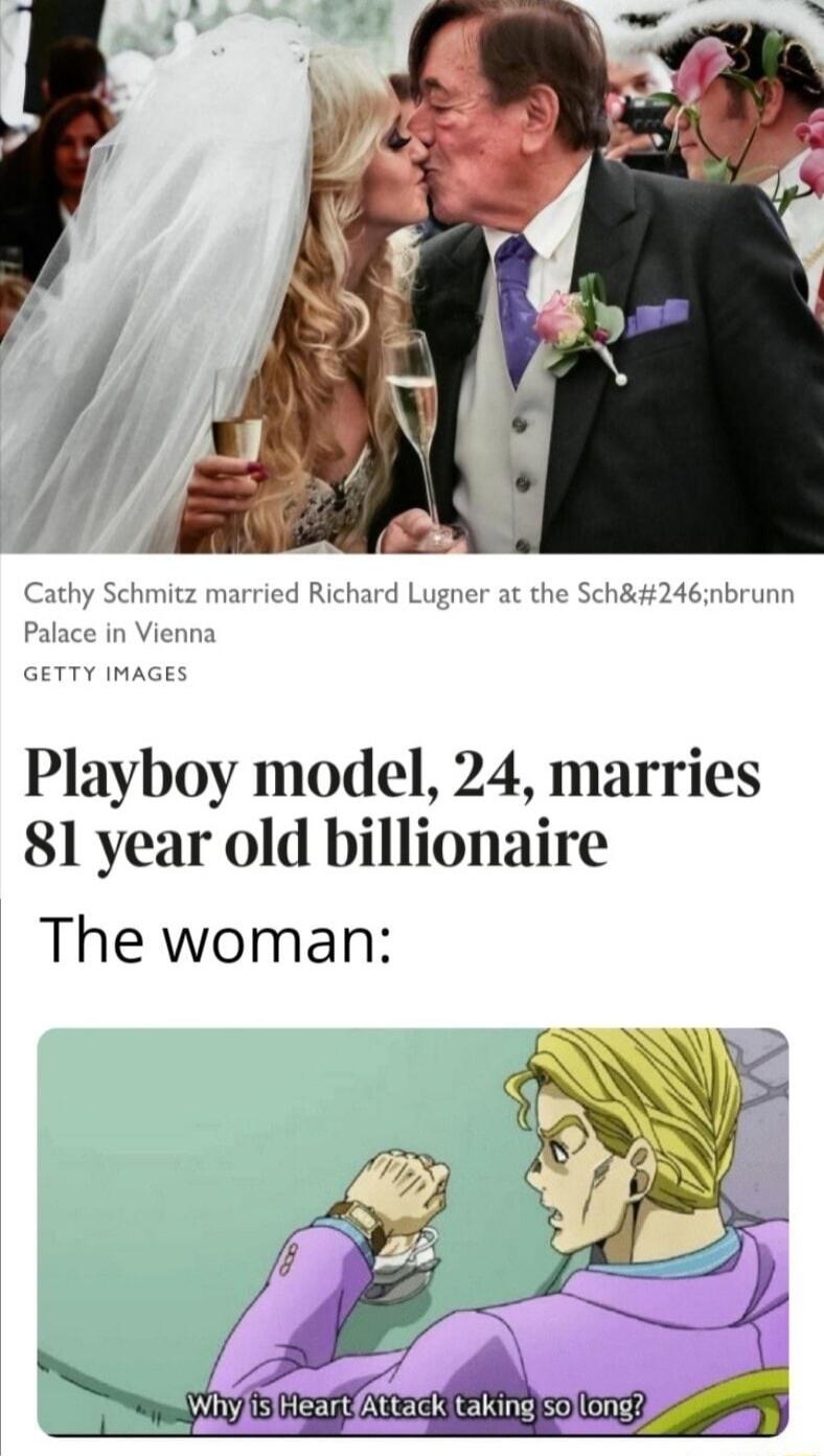 Playboy model 24 marries 81 year old billionaire The woman wn