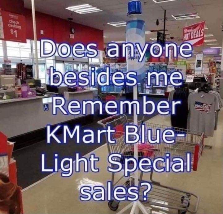 1 nnber KMart Blile