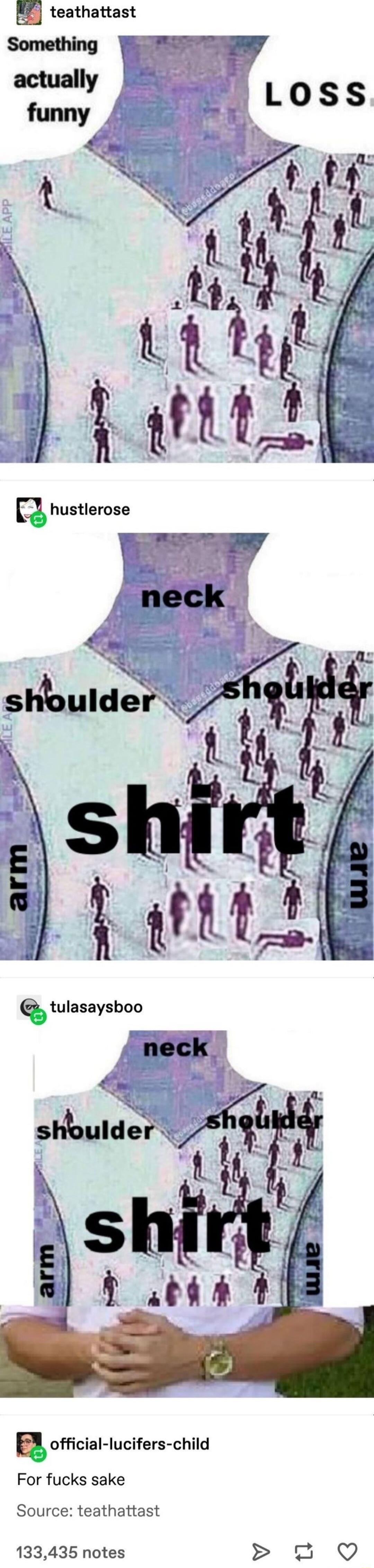 teathattast Something utez actually o f LoOSS