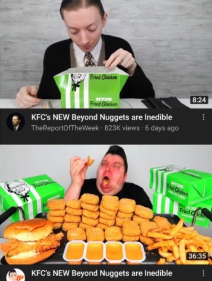 B KFCs NEW Beyond Nuggets are Inedible