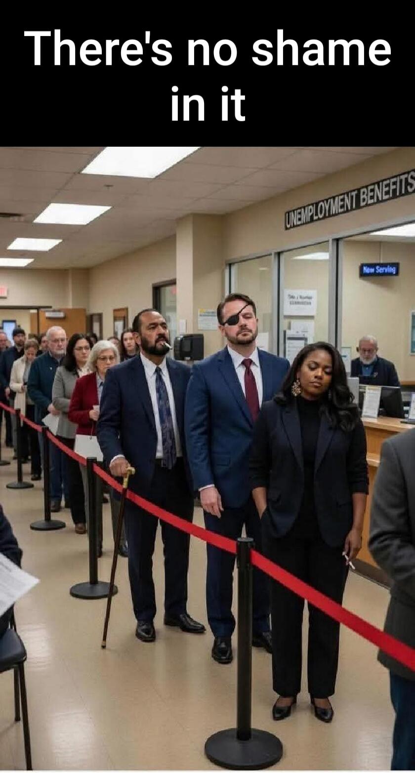 There's no shame in it