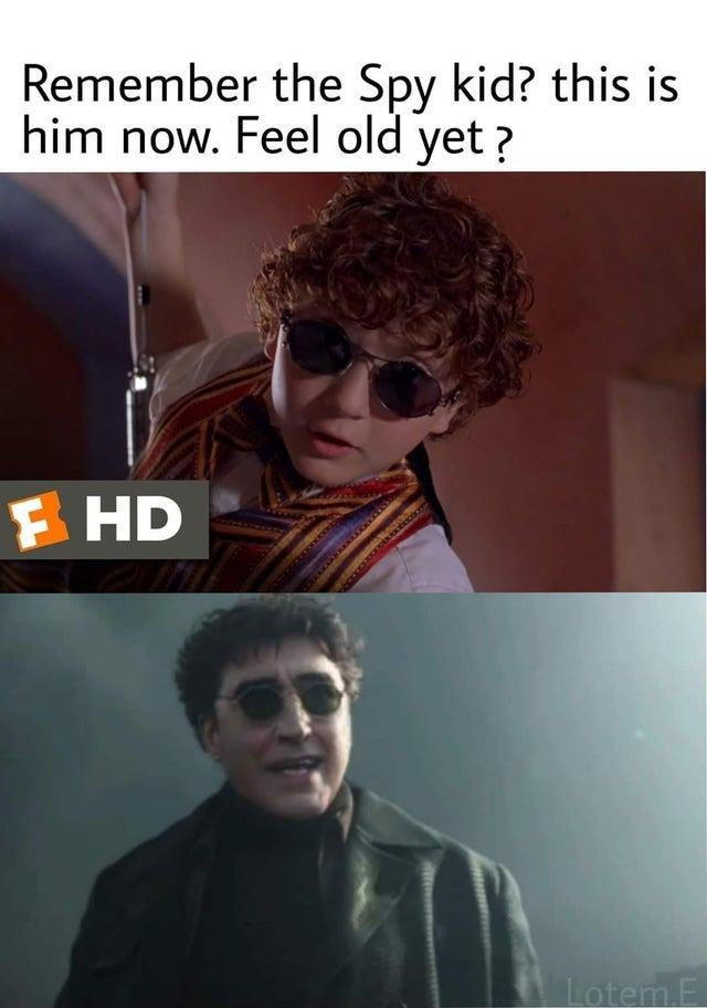 Remember the Spy kid this is him now Feel old yet r Y i