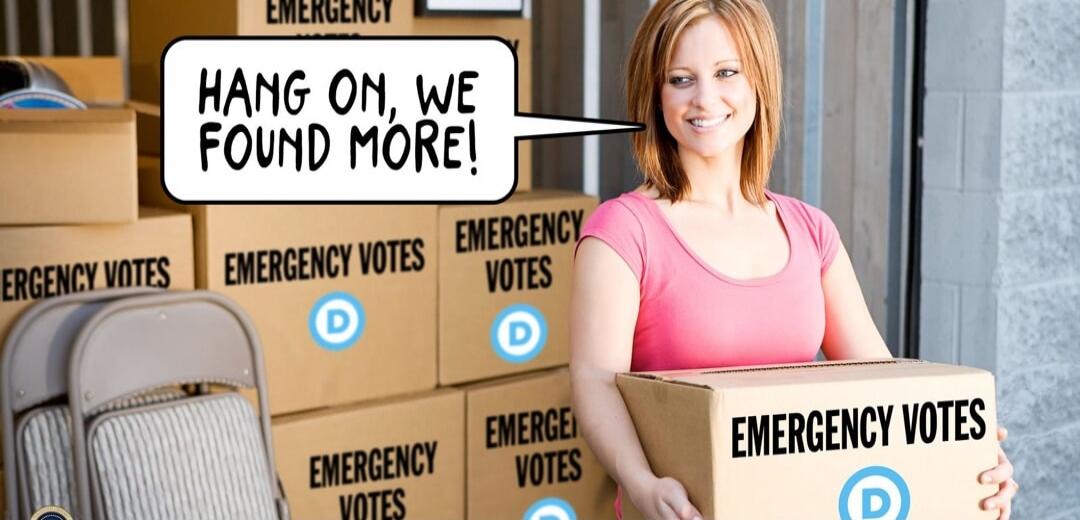 HANG ON, WE FOUND MORE! EMERGENCY VOTES