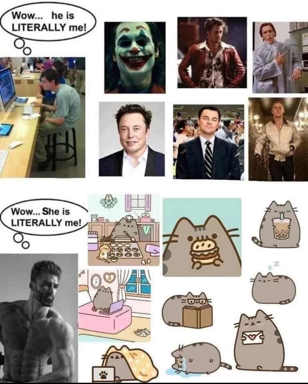 w jow he is LITERALLVm