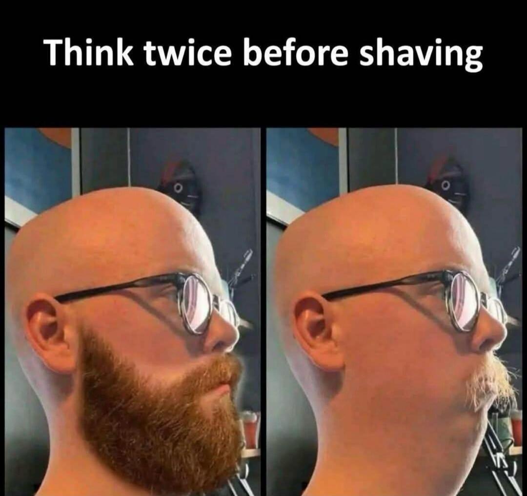 Think twice before shaving