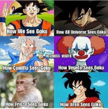 JHow We so GOKU g How AN Universs Sees Goku 7