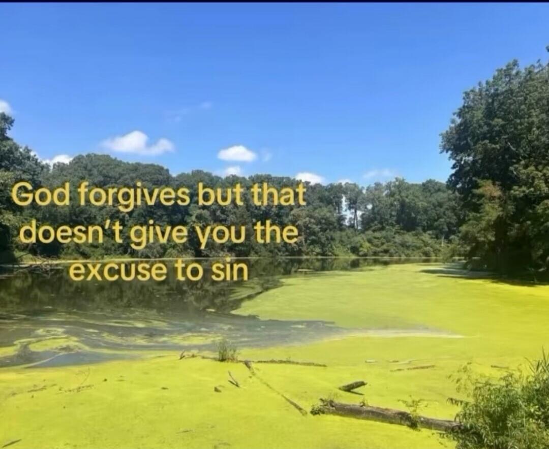 God forgives but that doesn't give you the excuse to sin