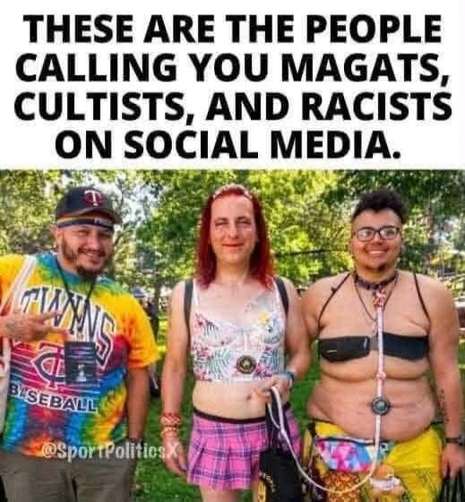 THESE ARE THE PEOPLE CALLING YOU MAGATS, CULTISTS, AND RACISTS ON SOCIAL MEDIA.