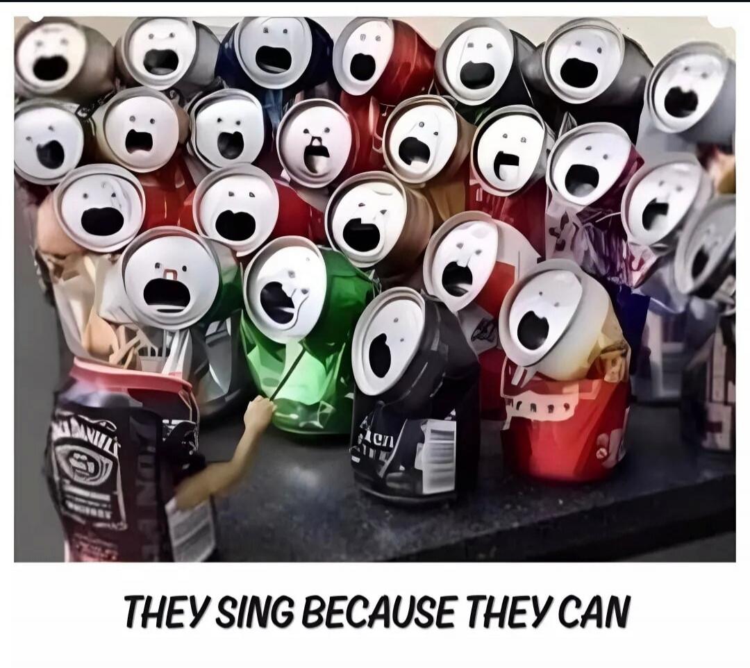 THEY SING BECAUSE THEY CAN