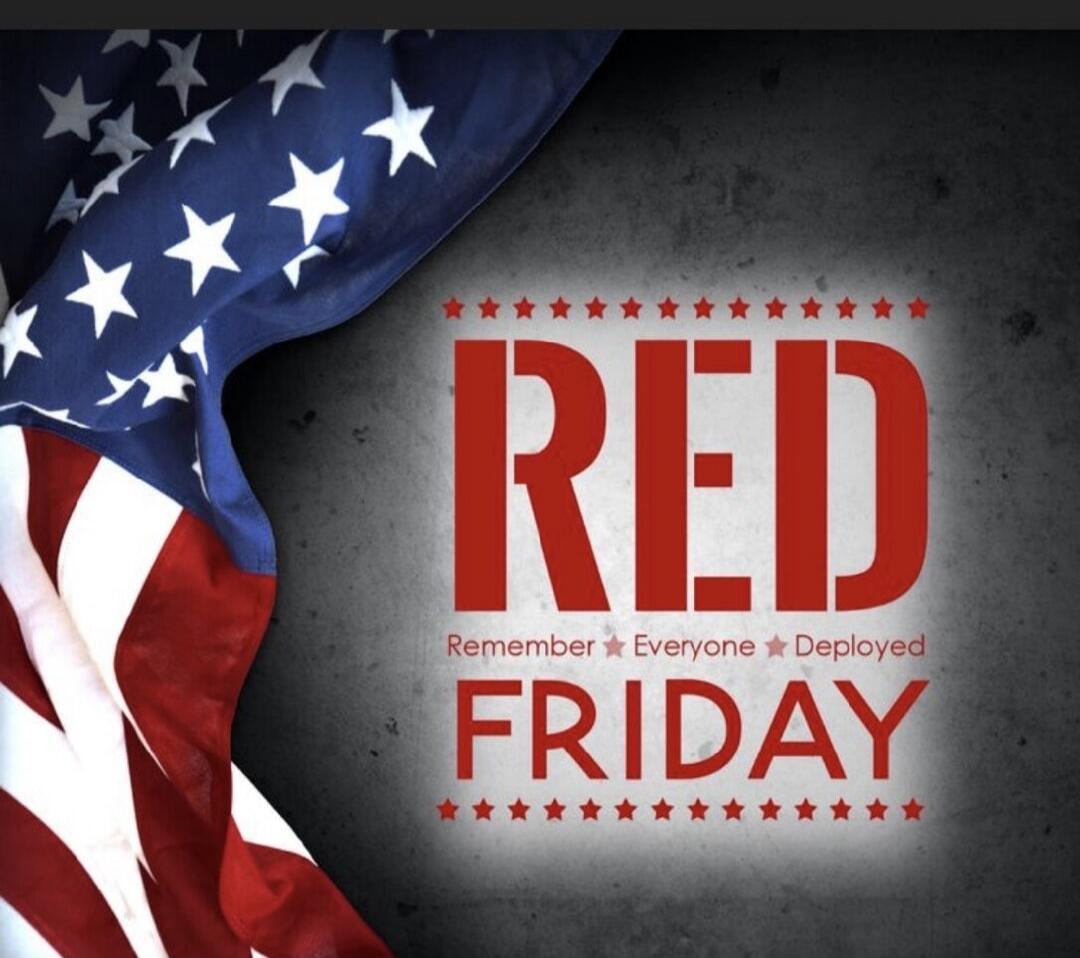 RED Remember Everyone Deployed FRIDAY