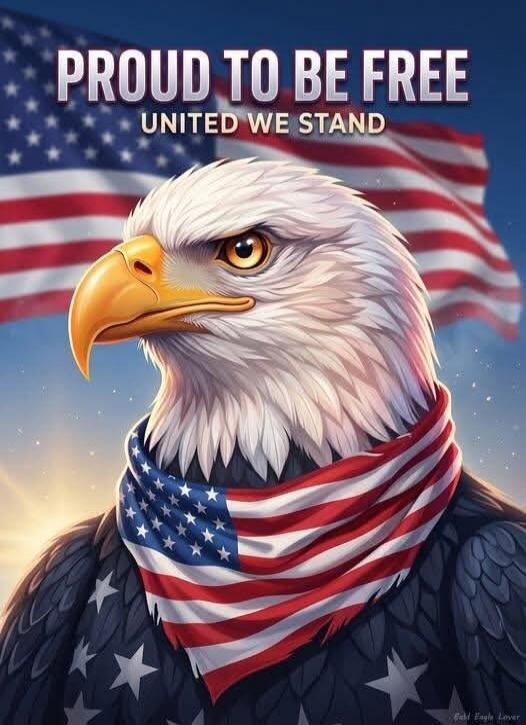 PROUD TO BE FREE UNITED WE STAND