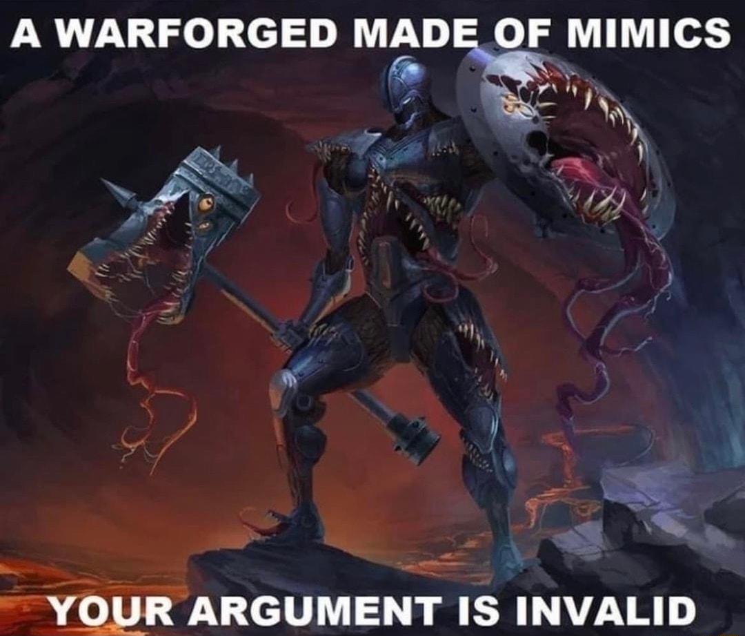 LN 2 e e 0 MQDE o 8 ULT o v i S _ s YOUR ARGUMENT IS INVALID