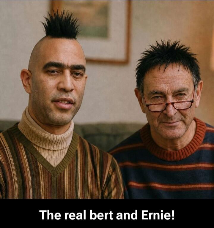 The real bert and Ernie!