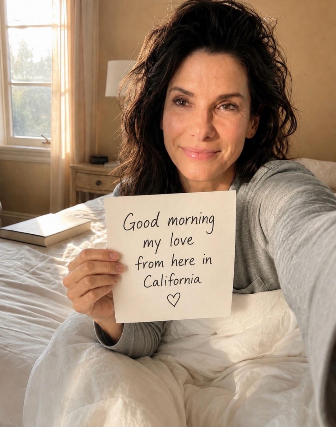 Good morning my love from here in California ❤️