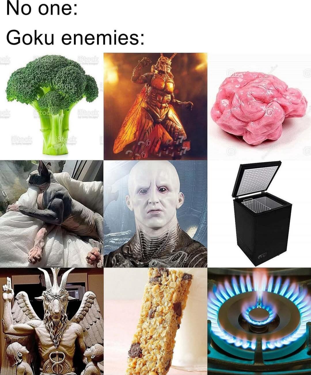 No one Goku enemies