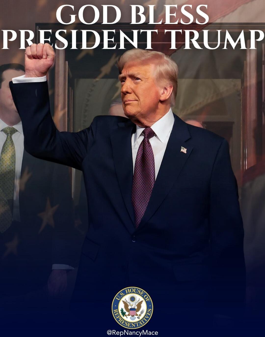 GOD BLESS PRESIDENT TRUMP U.S. HOUSE OF REPRESENTATIVES @RepNancyMace