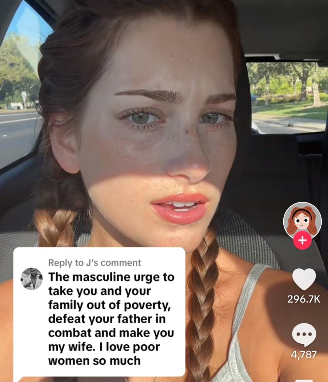 The masculine urge to take you and your family out of poverty defeat your father in combat and make you my wife love poor women so much