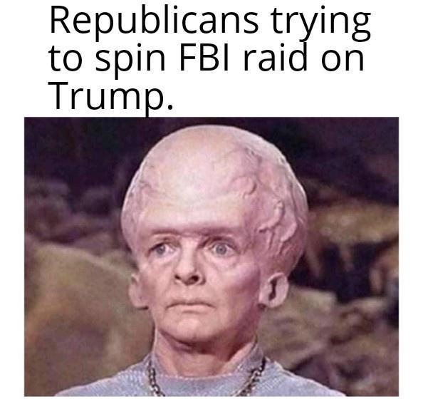 Republicans trying to spin FBI raid on Trump