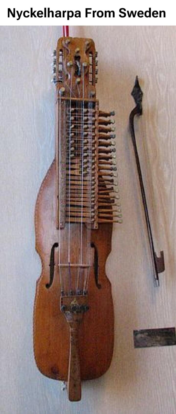Nyckelharpa From Sweden