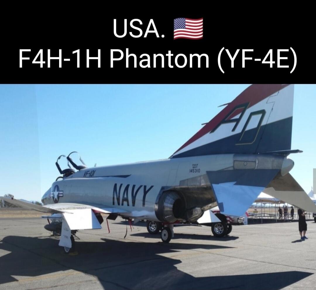 USA. F4H-1H Phantom (YF-4E) NAVY VF-101 145310
