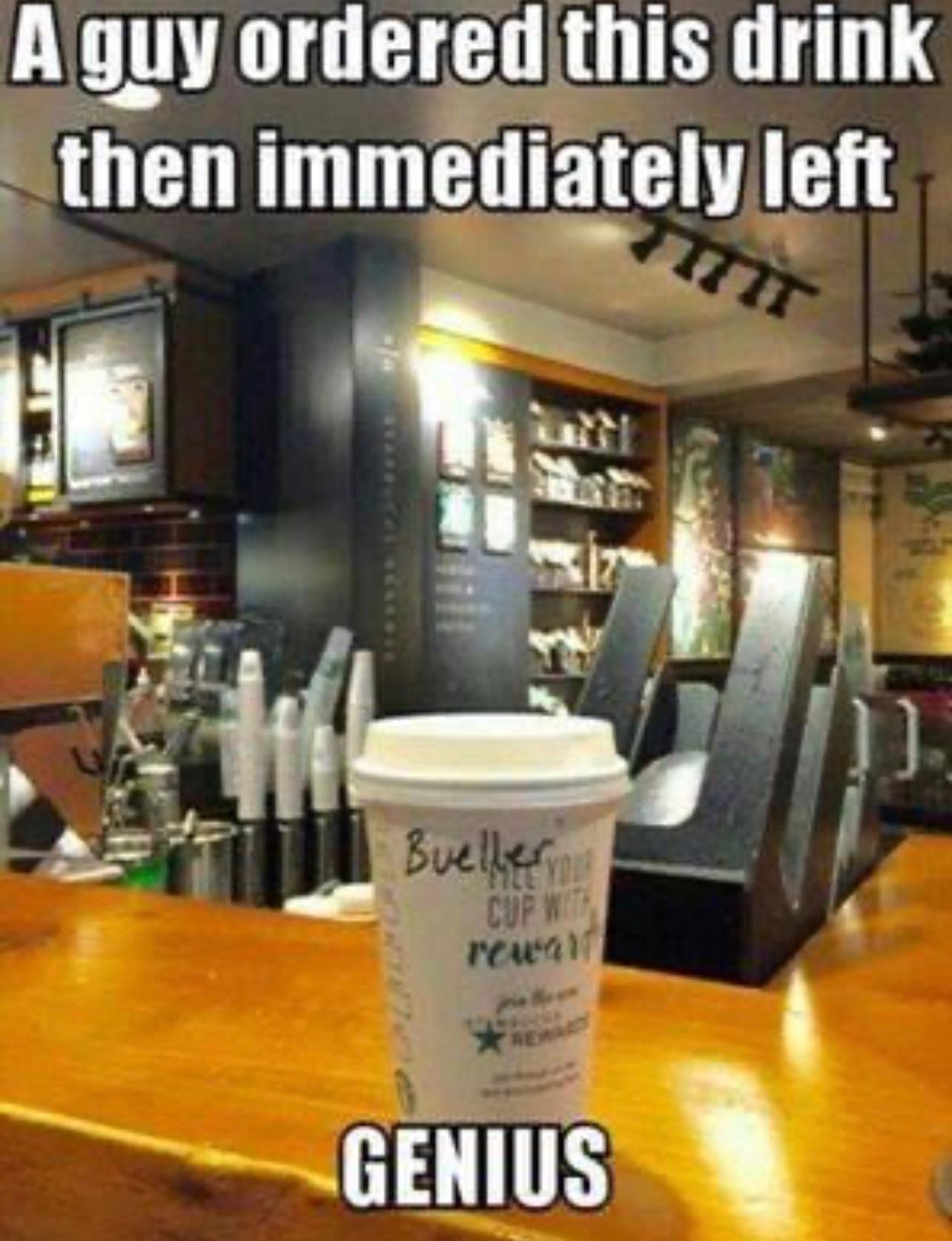 A L guy orderedithis drink then mmedatelv left