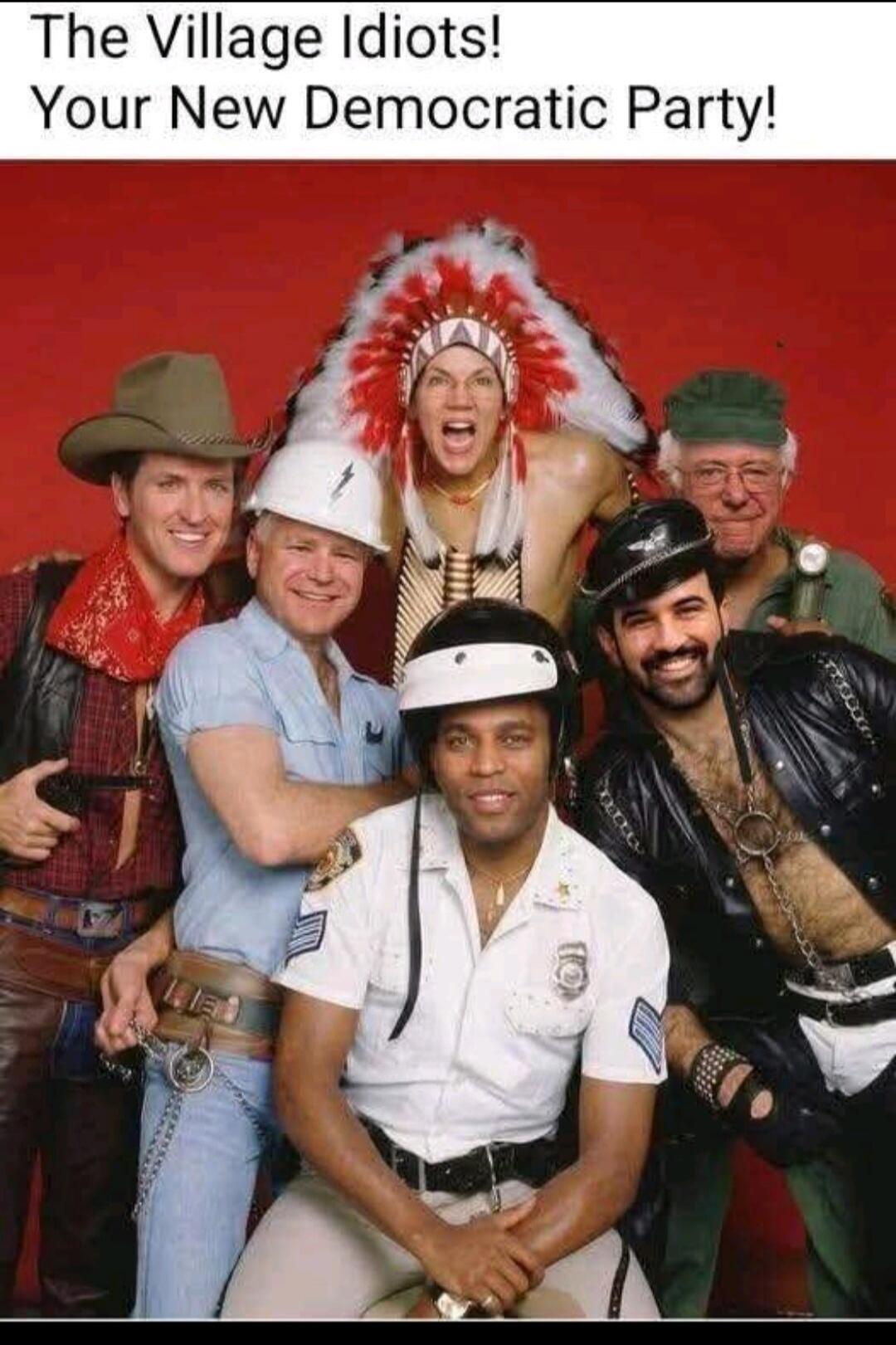 The Village Idiots! Your New Democratic Party!