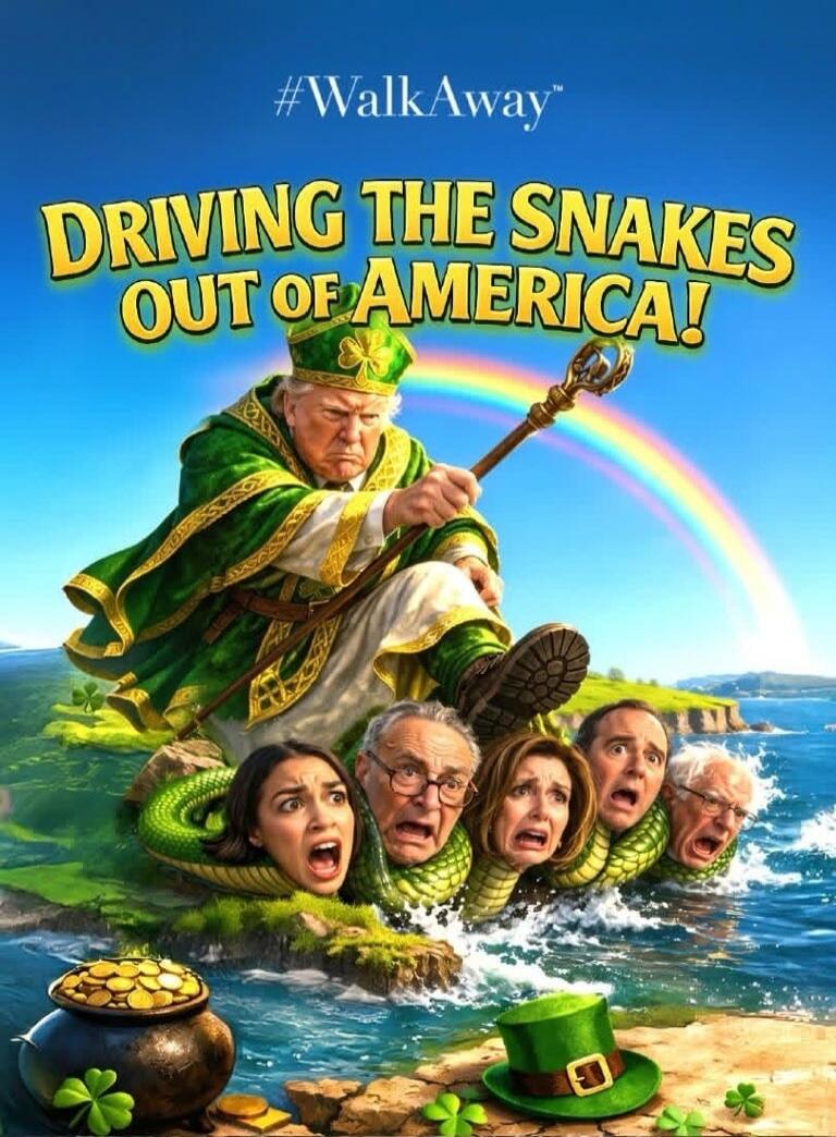 #WalkAway Driving the Snakes Out of America!