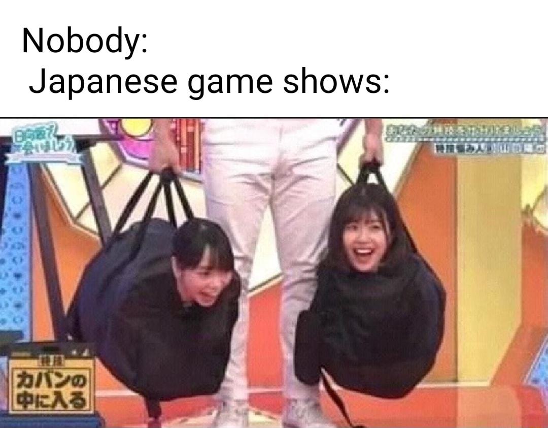 Nobody Japanese game shows