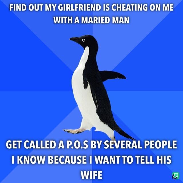 FIND OUT MY GIRLFRIEND IS CHEATING ON ME WITH A MARIED MAN GET CALLED A P0S BY PEOPLE KNOW BECAUSE WANTTO TELL HIS WIFE a