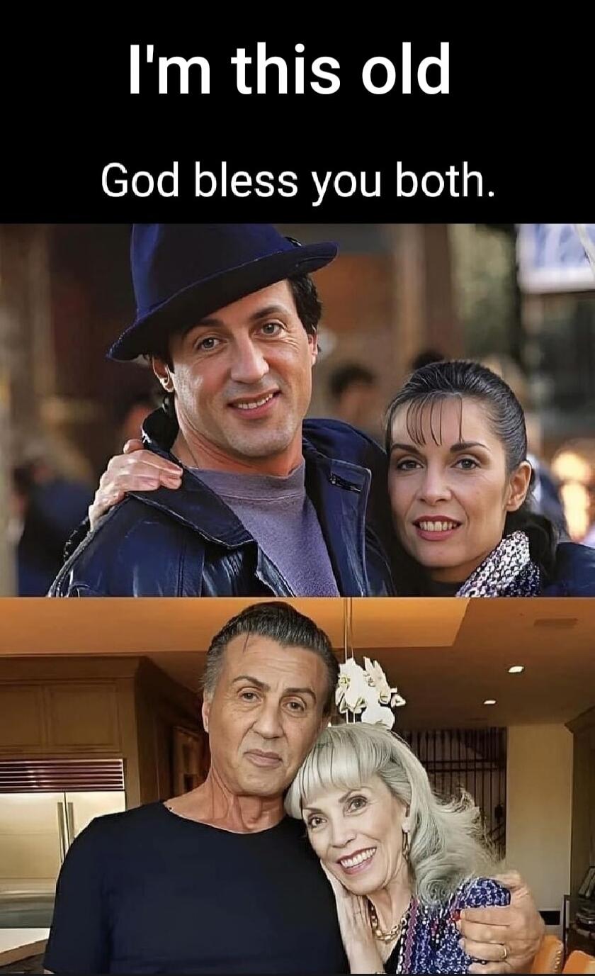I'm this old. God bless you both.