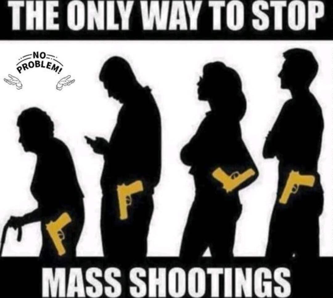 THE ONLY WAY TO STOP A MASS SHOOTINGS