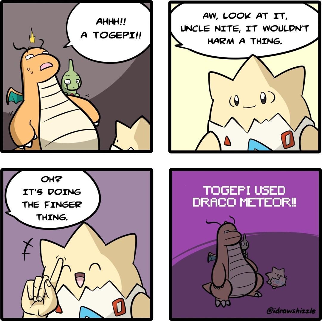 AW LOOK AT IT UNCLE NITE IT WOULDNT HARM A THING AHHHI A TOGEPI 1T POING THE FINGER